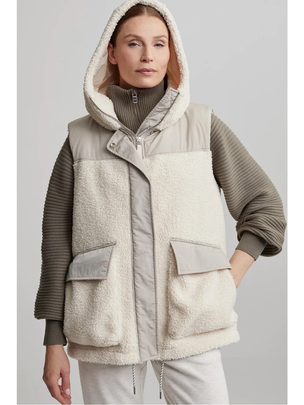 Varley Waller Sherpa Gilet Vest